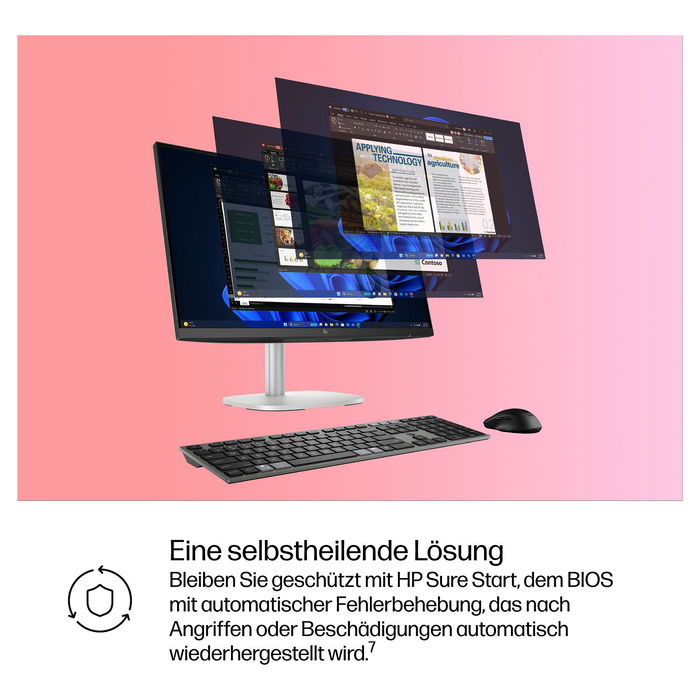 HP Elite Studio 8 AiO Intel Core Ultra 5 245 60,45cm 23,8Zoll FHD 16GB 512GB SSD W11P 3J Gar