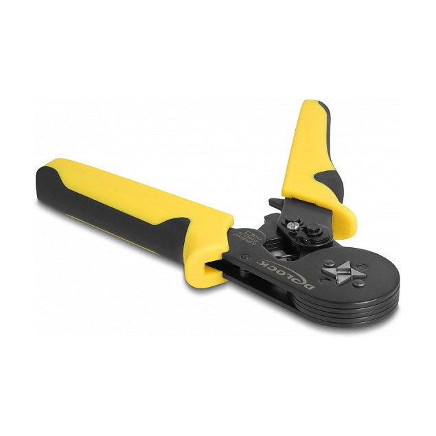 DeLOCK 90558 Herramienta para prensar punteras de alambre autoajustable cuadrada