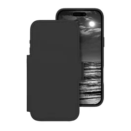 dbramante1928 Lynge MS ICON Funda Folio para Apple iPhone 17 Pro Max - Compatible con MagSafe, Color Negro, Cierre Magnético, 3 Bolsillos para Tarjetas