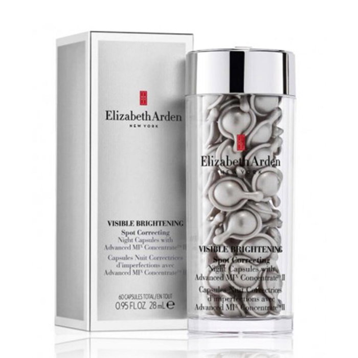 Elizabeth Arden Visible brightening spot correcting tratamiento noche 60 capsulas 60un Elizabeth Arden Visible brightening spot correcting tratamiento noche 60 capsulas 60un