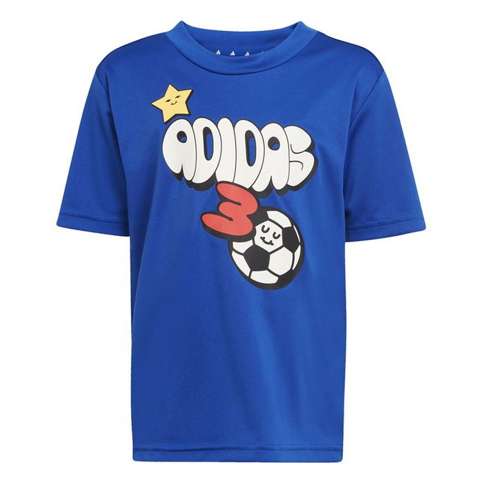 Conjunto Deportivo para Niños Adidas LK Training-Essentials Fun Azul 2 Piezas 13-14 Años