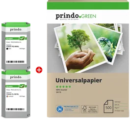 Prindo Green XL Negro / Varios Colores Value Pack