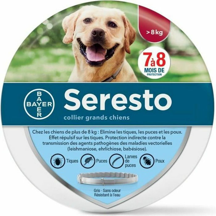 Seresto Collar de control de plagas para perros grandes Seresto Collar de control de plagas para perros grandes
