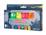 Imaginovo Rotulador fluorescente Safari Glow Neon Animales y Clip Caja de 6 Unidades Surtidas