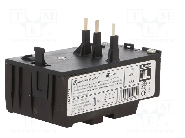 LOVATO ELECTRIC Relé térmico 3÷5A LOVATO ELECTRIC Relé térmico 3÷5A