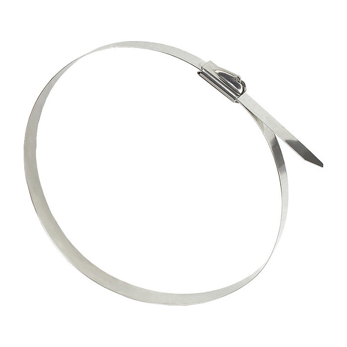 GoodConnections Bridas Reutilizables de Acero Inoxidable 300mm x 7,9mm, 20 piezas GoodConnections Bridas Reutilizables de Acero Inoxidable 300mm x 7,9mm, 20 piezas