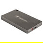 Verbatim 32030 Mini SSD Externo USB C 512GB Gris Metal, USB 3.2 Gen 2x2, 2000 MB/s Lectura, Incluye Cable USB-C y Software Nero
