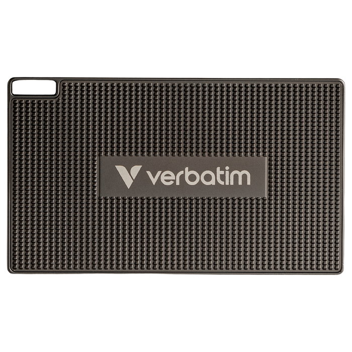 Verbatim 32030 Mini SSD Externo USB C 512GB Gris Metal, USB 3.2 Gen 2x2, 2000 MB/s Lectura, Incluye Cable USB-C y Software Nero