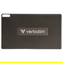 Verbatim 32030 Mini SSD Externo USB C 512GB Gris Metal, USB 3.2 Gen 2x2, 2000 MB/s Lectura, Incluye Cable USB-C y Software Nero