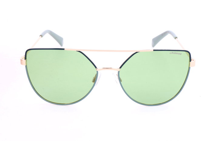 Polaroid PLD-6057-S-1ED Gafas de sol para mujer en dorado y verde