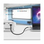 Helos Cable Adaptador de Vídeo DisplayPort a HDMI 2,0m Negro