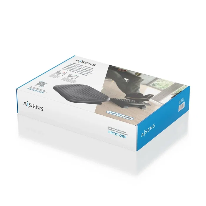 Aisens Reposapiés Inclinable Negro FRT01-265 Aisens Reposapiés Inclinable Negro FRT01-265
