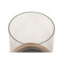 DKD Home Decor Portavelas Mango Cuerda Natural Marrón