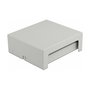DeLOCK Panel de conexiones Keystone de 6 puertos, gris, metal, 112.5 mm x 123.5 mm x 45.2 mm