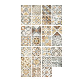 Abert Gres Soporte Buffet 20x20 Colección Domino Surtido Dibujos