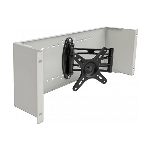 DeLOCK Brazo de Monitor Gris para Rack de 19″ DeLOCK Brazo de Monitor Gris para Rack de 19″