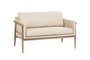 DKD Home Decor Sofá Urban, Blanco, Colección Top Chairs 2c24, 126.5 x 75 x 79 cm (Ancho x Largo x Alto)