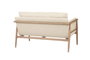 DKD Home Decor Sofá Urban, Blanco, Colección Top Chairs 2c24, 126.5 x 75 x 79 cm (Ancho x Largo x Alto)