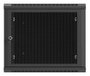 Lanberg Armario Rack de Pared 19 pulg 9U 600x600mm Negro