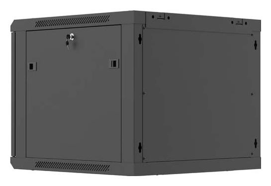 Lanberg Armario Rack de Pared 19 pulg 9U 600x600mm Negro