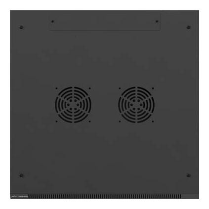 Lanberg Armario Rack de Pared 19 pulg 9U 600x600mm Negro