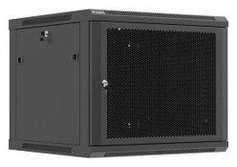 Lanberg Armario Rack de Pared 19 pulg 9U 600x600mm Negro