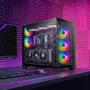 Mars Gaming MCVPRO Caja Semitorre ATX ARGB Negro