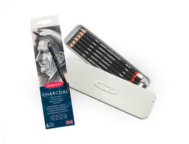 Lapices De Carboncillo Derwent Caja De 6