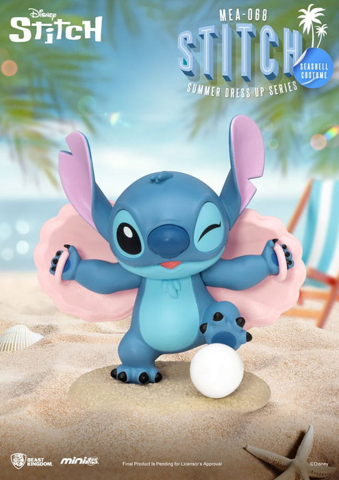 Lilo & Stitch Figuras Mini Egg Attack 8 cm Stitch summer dress up Series Surtido (6)