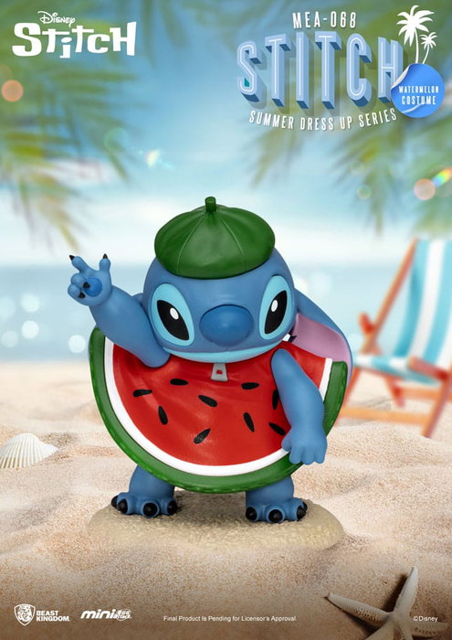 Lilo & Stitch Figuras Mini Egg Attack 8 cm Stitch summer dress up Series Surtido (6)