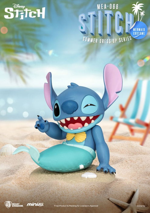 Lilo & Stitch Figuras Mini Egg Attack 8 cm Stitch summer dress up Series Surtido (6)