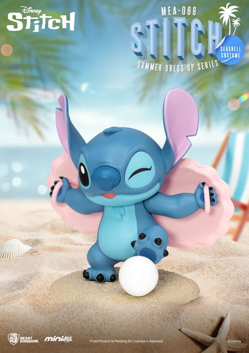 Lilo & Stitch Figuras Mini Egg Attack 8 cm Stitch summer dress up Series Surtido (6)