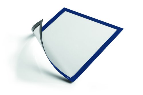 Marco Durable Magnetico Duraframe A4 Azul Bolsa De 5 Marco Durable Magnetico Duraframe A4 Azul Bolsa De 5