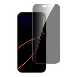 4smarts Second Glass Privacy para iPhone 17 Pro con marco de montaje