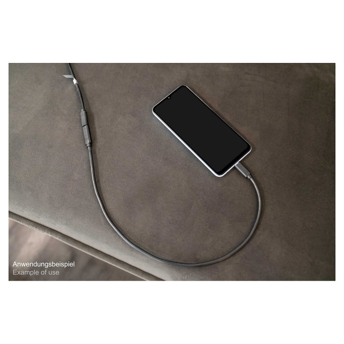 GoodConnections Cable de Extensión USB-C USB 3.2 Gen 2, 1m, Negro
