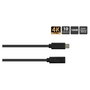 GoodConnections Cable de Extensión USB-C USB 3.2 Gen 2, 1m, Negro