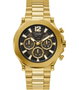 Guess GW0539G2 con caja y correa doradas y esfera negra