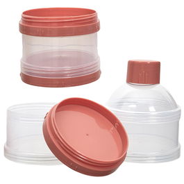 Tom et Zoe Juego De 3 Botes Dosis Apilable Puericultura Libre de BPA para Biberones