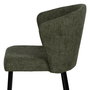 Silla Verde Tejido-Metal Contract 52,50 X 55 X 80 cm (Set de 2)