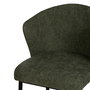 Silla Verde Tejido-Metal Contract 52,50 X 55 X 80 cm (Set de 2)