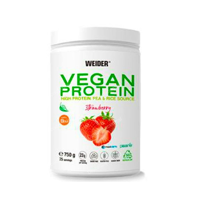 WEIDER VEGAN PROTEIN Fresa 750g WEIDER VEGAN PROTEIN Fresa 750g