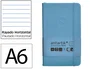 Antartik Cuaderno A6 Tapa Dura Hojas Rayadas Azul Claro 100 Hojas 80gr FSC