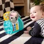 Baby Einstein Elefantito Juguete sobre Ruedas con Música y Luces, Interactivo y Multilingüe para Desarrollo de la Motricidad