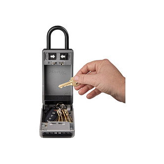 Master Lock 5480EURD Caja de llaves con combinación y grillete extraíble Master Lock 5480EURD Caja de llaves con combinación y grillete extraíble