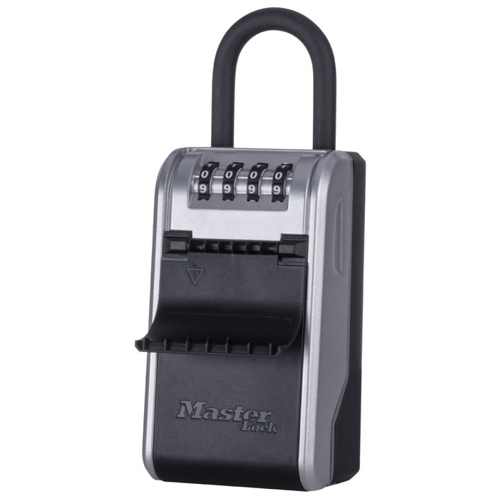 Master Lock Caja de llaves exterior con mango flexible Master Lock Caja de llaves exterior con mango flexible