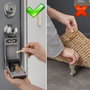 Master Lock Caja de llaves exterior con mango flexible