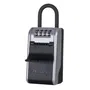 Master Lock Caja de Llaves Exterior con Mango Flexible, Gran Capacidad, Alta Seguridad - 19,6 x 7,6 x 5,6 cm