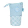 Estuche Cubilete Glow Lab Cisnes Azul claro 8 x 19 x 6 cm