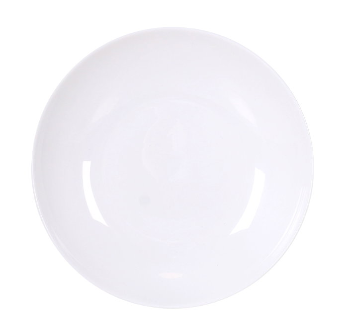 La Mediterranea - Vajilla 18 Piezas Red Opal de la Colección Whom con Platos de 26.5 cm, 23 cm y 19 cm (2 Unidades)