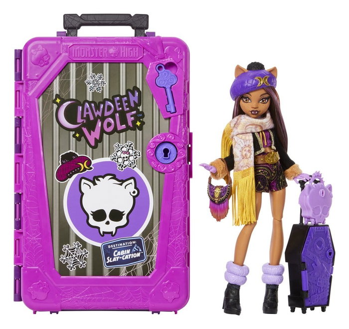 Mattel Monster High Skulltimate Secrets Clawdeen Wolf Destination: Cabin Slay-cation